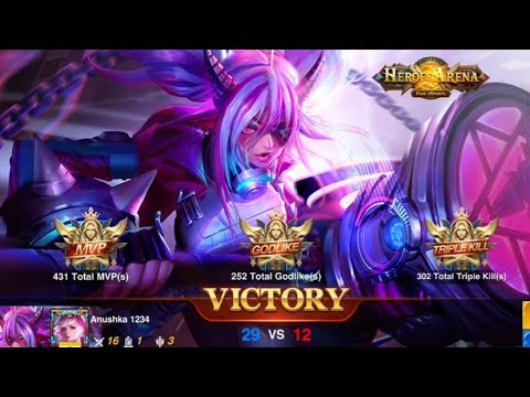 Heroes Arena -.Hippolyta Gameplay. [Best build] - YouTube