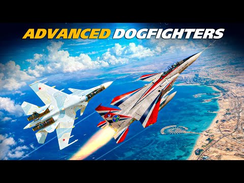 Advanced Dogfighters | F-15 Thrust Demonstrator Vs Su-30 Flanker-H | Digital Combat Simulator | DCS