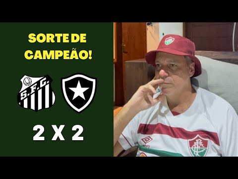 REACT SANTOS 2 x 2 BOTAFOGO (BRASILEIRÃO 2023)