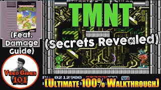 Teenage Mutant Ninja Turtles NES Walkthrough | 100% Guide | Video Games 101