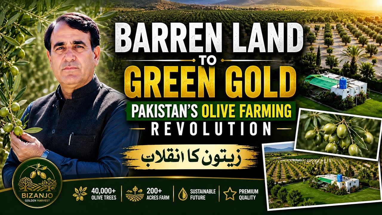بنجر زمین سے سبز سونا