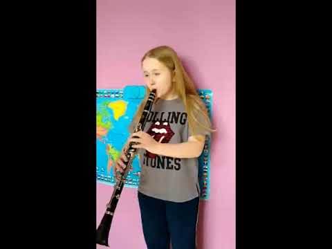 Nauka gry na klarnecie - Amelka