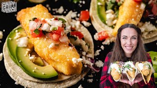 Fresh, Easy, Homemade Crispy Fish Tacos!