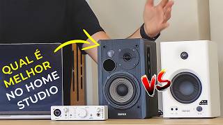 Edifier MR4 vs R1280DB: Qual é o Melhor para seu Home Studio?