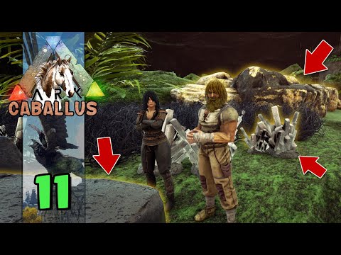 EPIC CAVE WITH ALL THE FEATURES - ARK CABALLUS - ARK:SURVIVAL EVOLVED #11