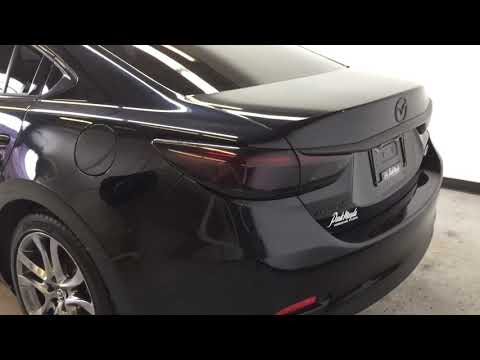 JET BLACK 2017 Mazda Mazda6 GT Review Sherwood Park Alberta - Park Mazda