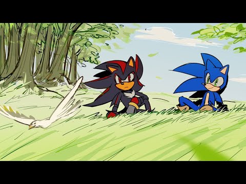 Sonadow - Arthur the hedgehog | Sonic Comic Dub | Sky Comic