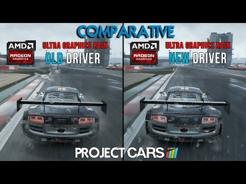 Project CARS Comparison - AMD ATI DRIVER NEW Vs OLD - Audi R8 LMS GT3 @ Nurburgring