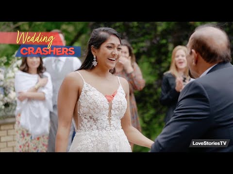 This Indian Wedding Had The Best Surprise At The End Of The Father & Bride Dance |  Wedding Crashers