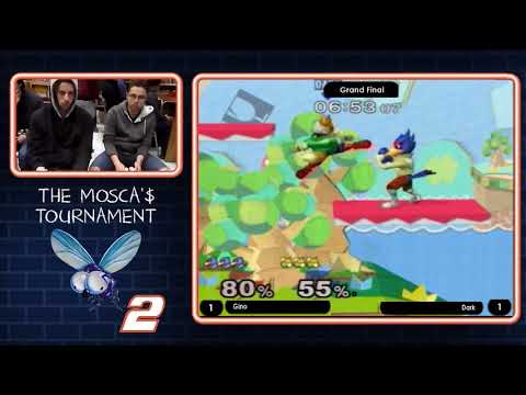 The Moska's 2 - Gino (Falco) Vs. Dark (Fox, Falco) - SSBM Grand Final - Smash Melee