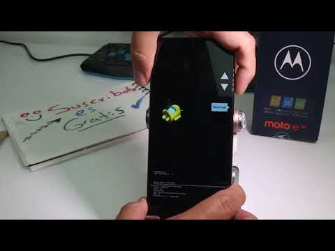 How to enter and exit fastboot mode on the Motorola Moto E22i, E22, and E20.