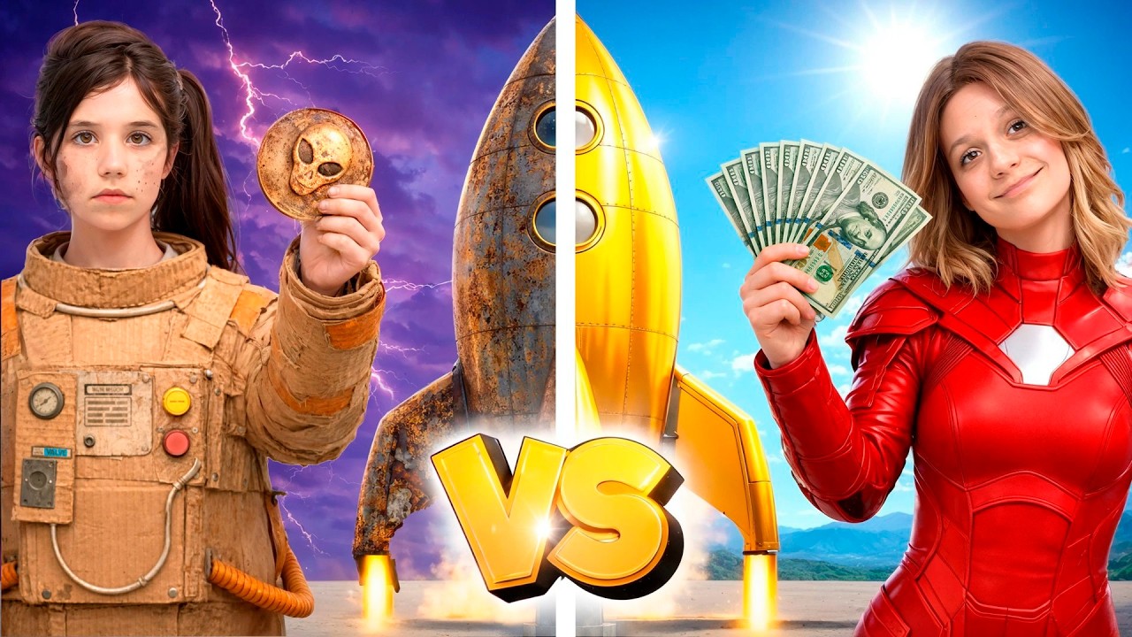 1$ vs 1 000 000$ Spaceship Challenge