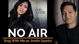 No Air (Male Part Only - Karaoke) - Jordin Sparks ft. Chris Brown