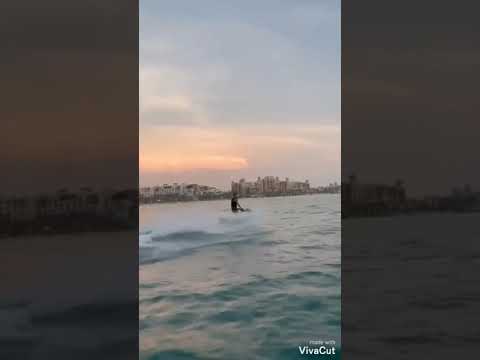 Inter Milan Star, Arturo Vidal Enjoys Vacation while Cruising on a Jet Ski
