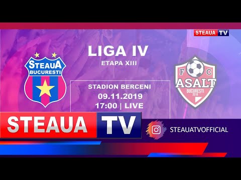 Steaua București - A.F.C. Asalt Bucureșt   I LIGA IV I