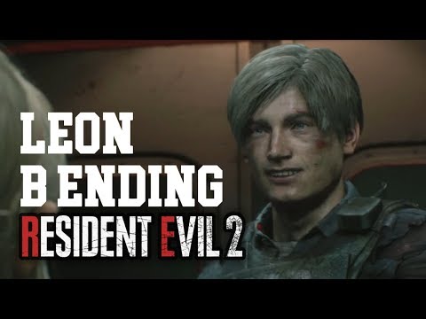 Leon B Ending Resident Evil 2 Remake And True Ending