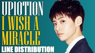 UP10TION - I Wish A Miracle (Line Distribution / Color Coded)