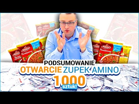Kupili 1.000 zupek Amino aby wygrać konkurs