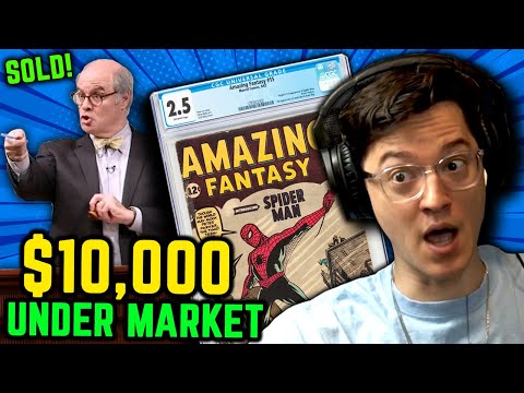 Buyer Gets INSANE Deal on Amazing Fantasy 15 in Live Auction | Seller PROTECTED??