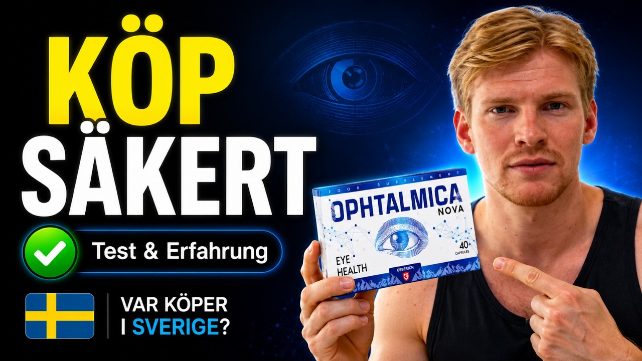 🔵🟡 OPHTALMICA NOVA – PRIS, RECENSION OCH VAR MAN KÖPER ORIGINALET