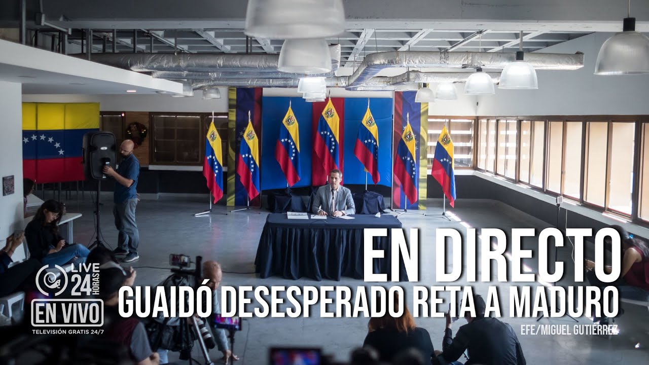EN DIRECTO Guaidó desesperado reta a Maduro: ¿Seguirá con su Asamblea Nacional en enero?