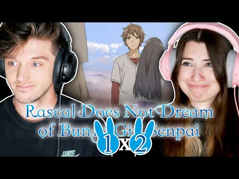 Rascal Does Not Dream of Bunny Girl Senpai 1x2: "On First Dates, Trouble Is Essential" // Reaction !