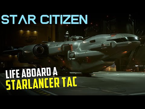 Life Aboard a Starlancer Tac - Star Citizen 4.3.1 multicrew gameplay