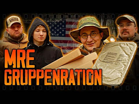 MRE Truppenration - Unitized Group Ration UGR - Feldverpflegung USA