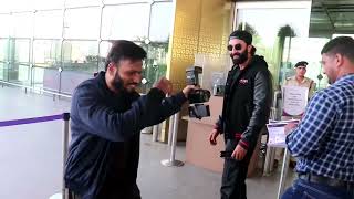 Ranbir Kapoor spotted at airport departure