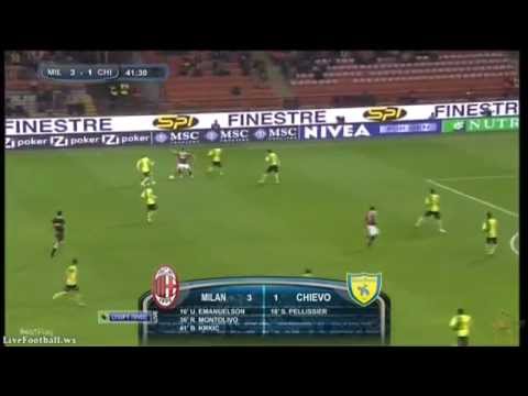 HD Milan vs Chievo 3-1Goal Bojan Krkic.