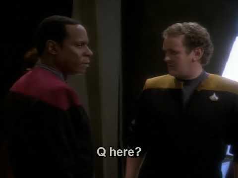 Chief O'Brien Sees Q