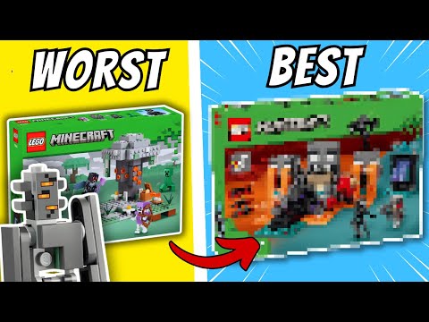 Ranking Every NEW LEGO Minecraft 2026 Set (Worst to Best)