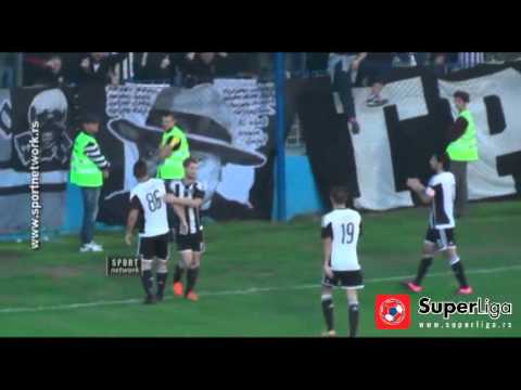 Super liga 2015/16: 13.Kolo: Radnik - Partizan 2:2 (0:2)