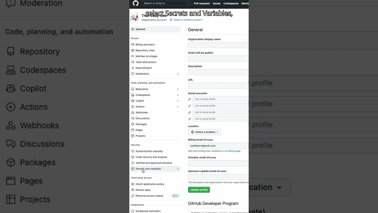 You can now store your non-sensitive data with configuration variables!