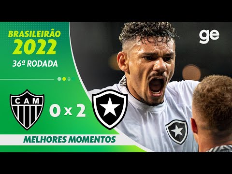 Melhores Momentos - Atlético Mineiro 0 X 2 Botafogo(RJ) - 07.11.2022!