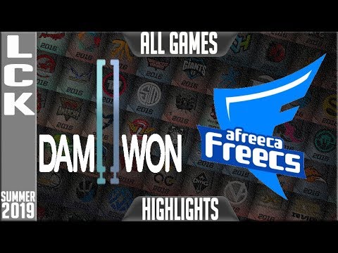 DWG vs AF Highlights ALL GAMES | LCK Summer 2019 Week 4 Day 2 | Damwon Gaming vs Afreeca Freecs