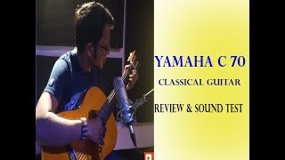 Video thumbnail for Yamaha C70 Acoustic Nylon String Guitar Review & Test by Dp Studio