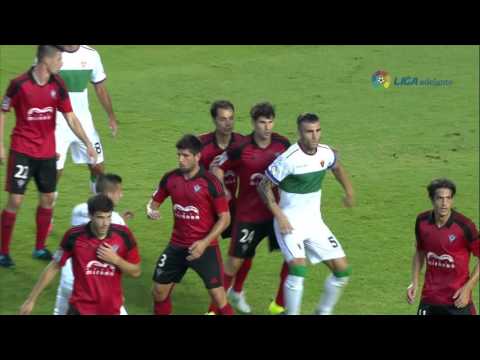 Resumen de Elche CF (1-4) CD Mirandés
