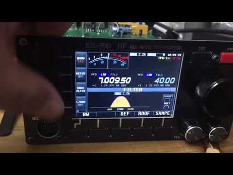 KN990,NEW HF IF DSP TRX,DESIGNED BY BA6BF FROM CHINA