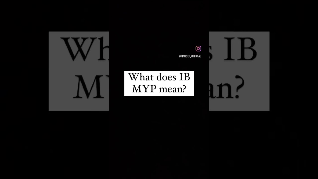 IB MYP
