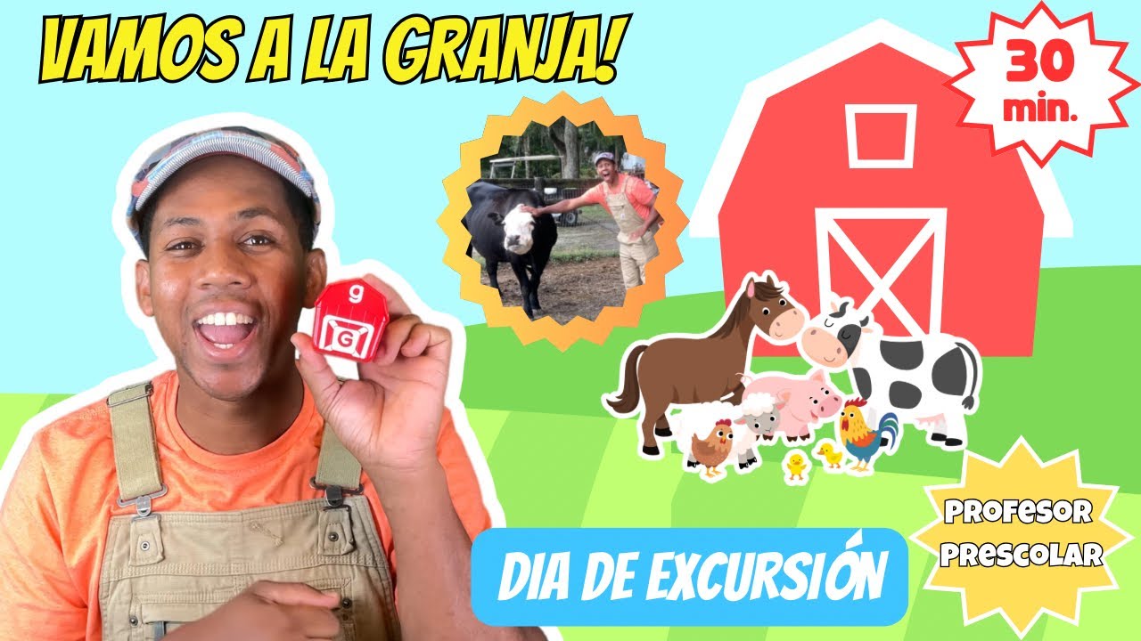 Aprende con Pancho | Animales de la Granja | Desarollo de Lenguage con un Profesor | Learn Spanish