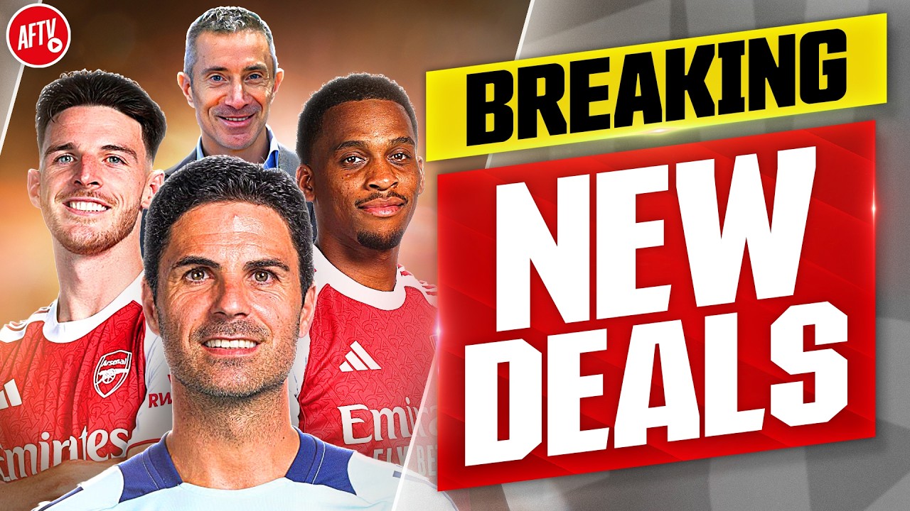BREAKING NEWS:  Arsenal Set For Multiple HUGE Contract Extensions!
