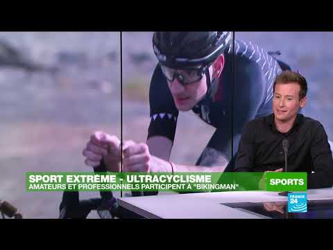 REPORTAGE - Les courses BikingMan qu'est-ce que c'est? Interview de @FRANCE24 avec @AxelCarionexplorer