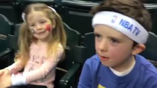Pacers game with the kids