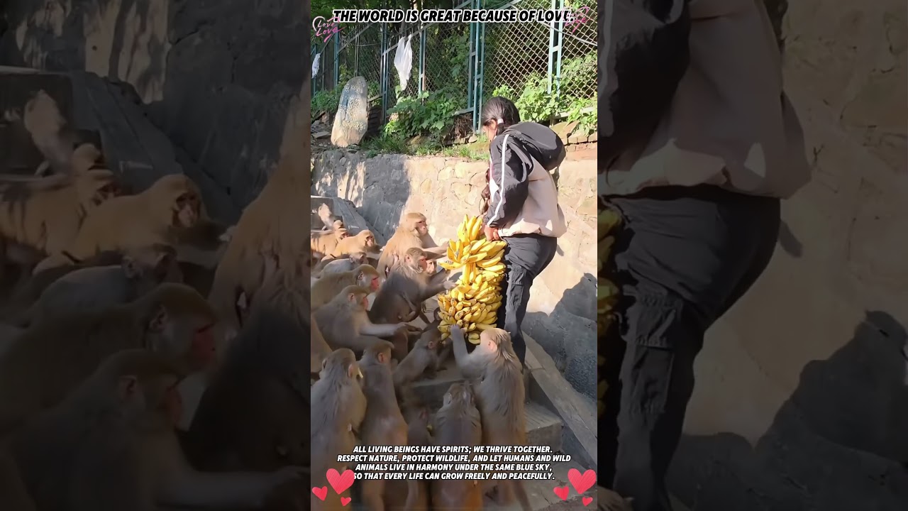 Love makes the world beautiful.❤️💕 #love #foryoupage #lovestory #animals #human