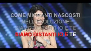 Giorgia - Vanità - Karaoke con testo