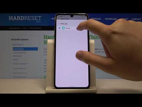 How to Customize Default Apps in LG V60 ThinQ - Change Default App