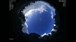 2025-10-01 All sky camera capture from Poiana Rusca Mountains, Romania