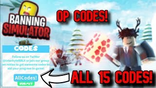 All Codes For Banning Simulator Th Clip - 