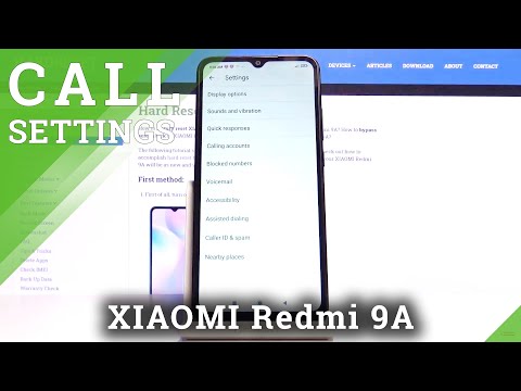 XIAOMI Redmi 9A and Call Options – Hide & Enable Caller ID
